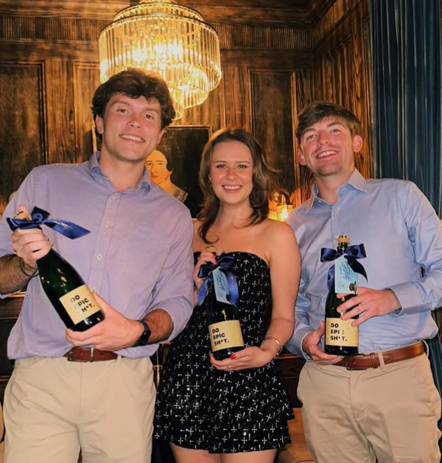 Connor at LSU formal event